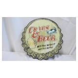 Crabs & Beer Wall Sign