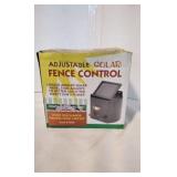 Adjustable Solar Fence Control.