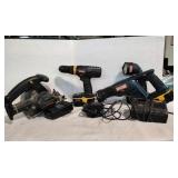 RYOBI Hand Saw, light, drill, Reciprocating Saw.