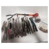 Assortment of Tools.