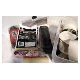 Assortment of painting supplies and Tools.