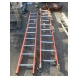 Steel extension Ladder