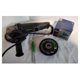 Craftsman industrial Angle Grinder & Flap Disc.