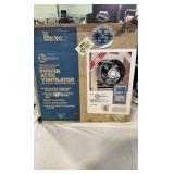 Power Attic Ventilator.