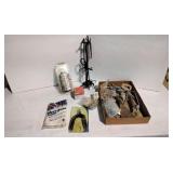 Assortment of items.