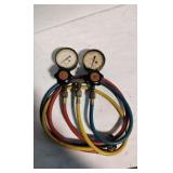 Manifold gauge set. Flare Hose Fittings.