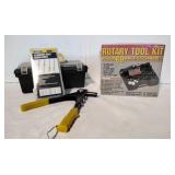 Rotary Tool Kit and Hand Riveter.