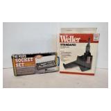 Weller Soldering Gun. 40 piece Socket set.
