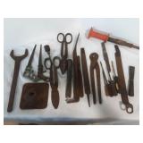 Assortment of tools.