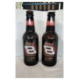 Budweiser 15" Dale Earnhardt Jr. Glass Bottles.