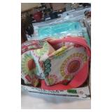 Longaberger Basket liners and thirty one items