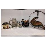 Assortment of miscellaneous items. (9 items)