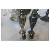 Serving plates, milk Jars, Vase, candle holders,