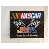 Nascar Life Time Racing Fan Sign