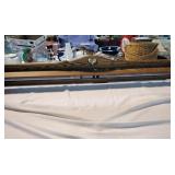 Wooden wall hanging shelf