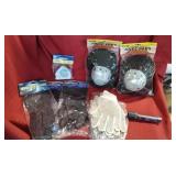 Industrial Gloves, mask, knee pads, and more
