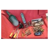 Power ratchet, misc hand tools, adapters, and more