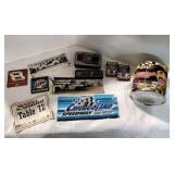 Nascar memorabilia.