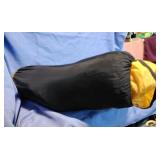 Apex tent, fishing pole and shirt d