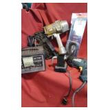 Nail gun, circuit tester, battery charger and more