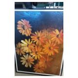Large Painting of Daisies