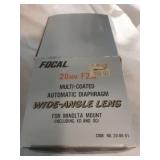 Focal Wide Angle camera Lens