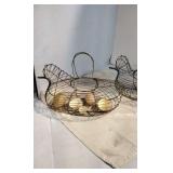 Wire Chicken Baskets with handles