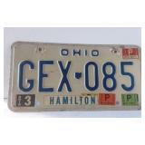 Vintage1982 License Plate