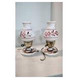 2 vintage decorative ligh