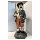 Vintage Golfer statue.