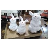 Ceramic Rabbit Set
