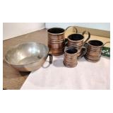 Copper Mug Set