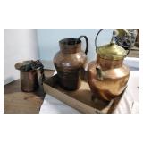 Copper Urns and Water Carrier