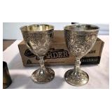 Brass Wine Goblets