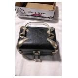 Vintage Hard Side Makeup Case