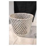 Ceramic Woven Basket