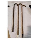 Vintage Canes/walking sticks