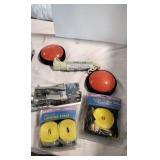 Trailer Hitch and Ratchet Tie Downs