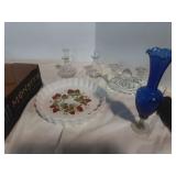 Decorative Glass and Candle Holder