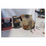 Honeywell thermostat, Tool belt and more