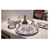 Blue Danube Serving Tray