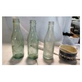 Vintage Glass bottle, Reading, Oh