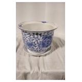 Blue and White Porcelain Planter