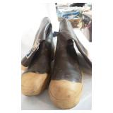 Shoe box full of bathroom hardware