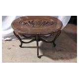 Wooden  Carved Side Table,