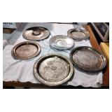 Silver Plated Serving  Trays