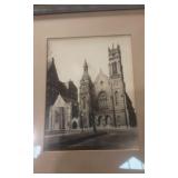 Black and white picture of Cathedral