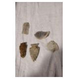 Arrow heads and Scrapers