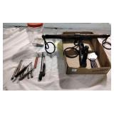 Tools, Metal Punch Set, Wood Plane