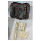 Ladies ScrimShaw Hair Set